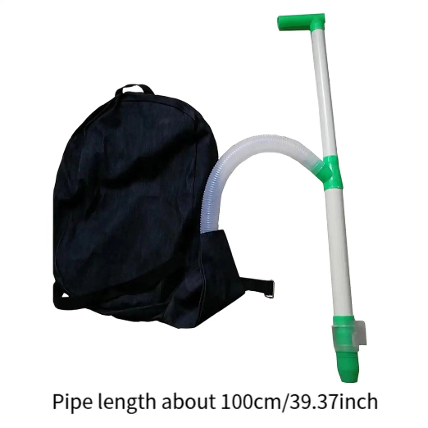 Manual Fertilizer Spreader with Bag Garden Manure Broadcast Applicator Tool for Farm Corn Vegetables Cane Fruit Trees