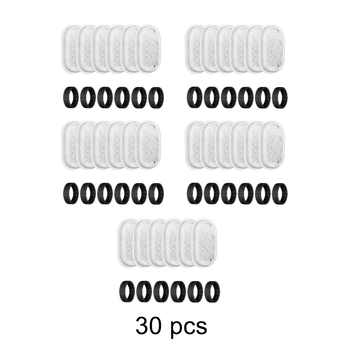 Pet Water Dispenser Filter Cat Water Fountain Filter Drinking Fountain Filter Cycle Filtering Easy To Clean