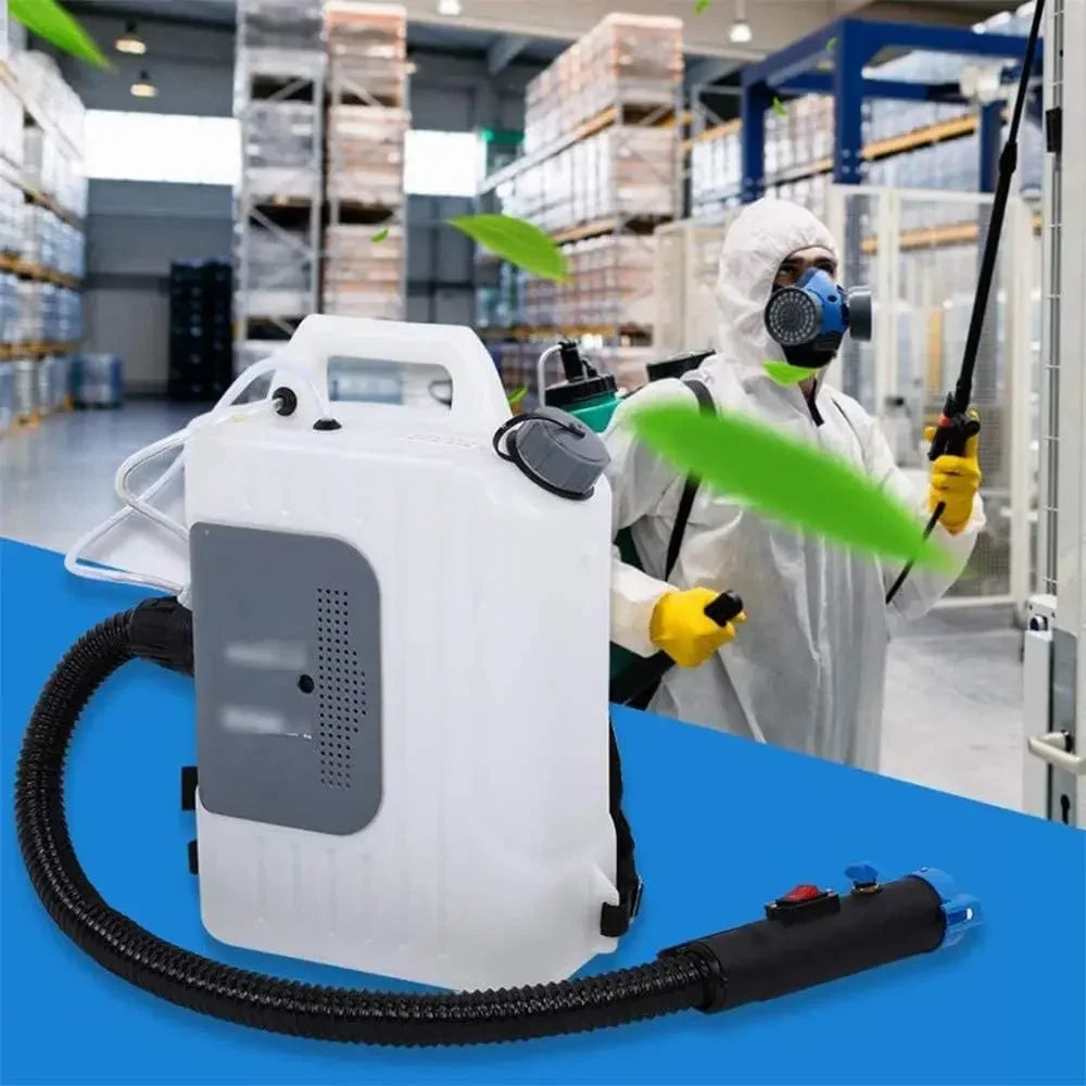 Agricultural Knapsack Power Sprayer 10 L Electric Ulv Nebulizer Farm for Indoor Public Places Garden Industry Office Farm