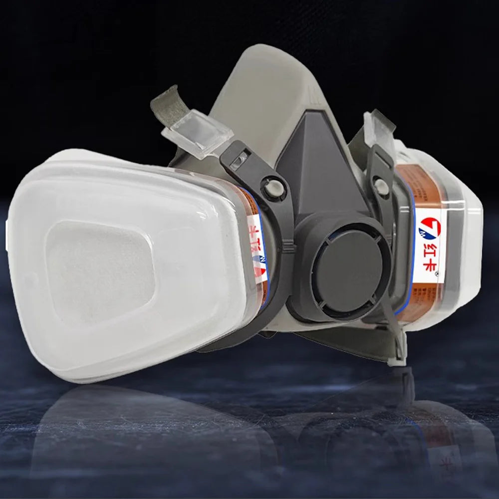 Organic Vapor Full Face Gas Mask Respirator Mask Paint Pesticide Chemical Formaldehyde Respiratory Professional Protection