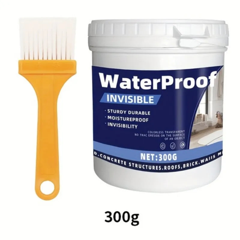 100/300g MultiFunctional Waterproof Sealant-Fast Drying,Strong Adhesion,Odorless and Transparent,Durable in High for Roof,Timber