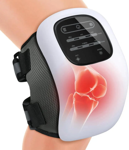 Arthritis Pain Relief Joint Massage Machine Smart Infrared Physiotherapy Hot Compress Vibration Knee Massager With Heat