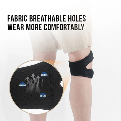 Hiking Soccer Basketball  Running Jumpers of Knee Pain Relief Support with Adjustable  Patellar Tendon Support Strap
