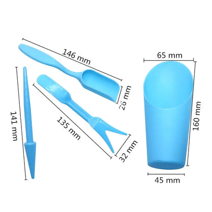 Garden Planter kit Accessories Sowing succulents transplant seedlings planted tool Bonsai fertilizer drilling device 1 Set