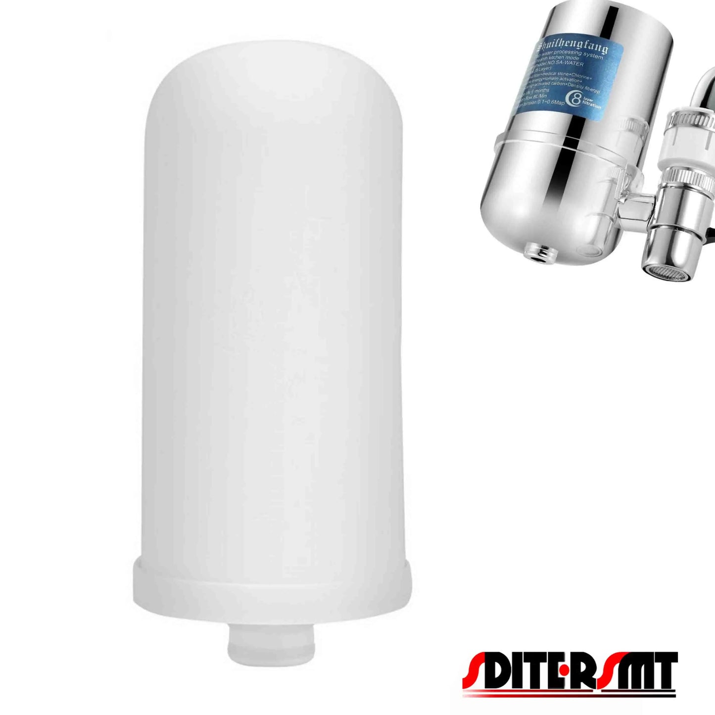 Tap Faucet Water Cartridge Carbon Filter for Kitchen Accessories Removal Rust Bacteria