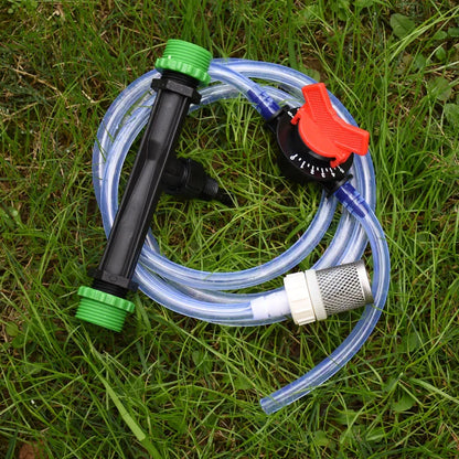 Venturi Fertilizer Injector 1/2 3/4 Irrigation Venturi System Automatic Fertilizer Kit For Agriculture Greenhouse 1Set
