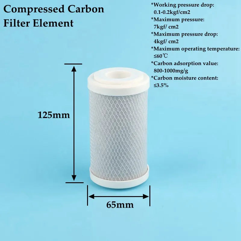 5 Inch Transparent Bottle Water Purifier Pre-filter Water Dispenser Primary Filter Bucket Water Purification Machine Accessories