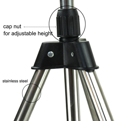 Garden Watering System Stainless Steel Tripod Impact Sprinklers Kit for Farmland Plants Flower 360 Degree Automatic Irrigation
