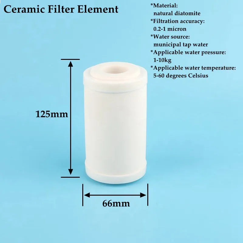 5 Inch Transparent Bottle Water Purifier Pre-filter Water Dispenser Primary Filter Bucket Water Purification Machine Accessories