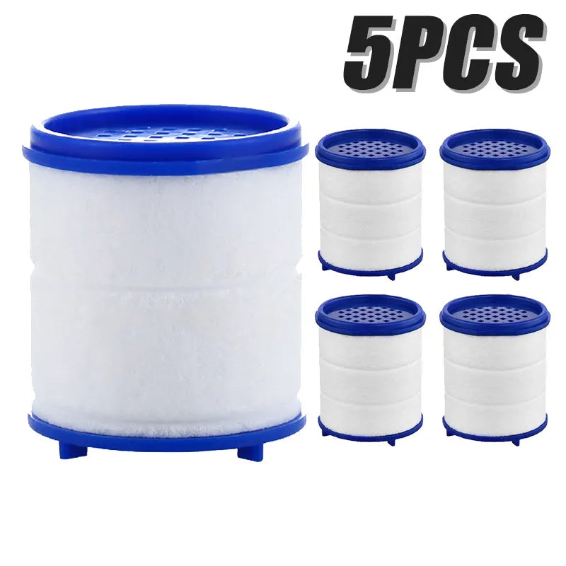 30PCS Faucet Filter Cartridge Kitchen & Bath Shower Tap Water Filter Clean Dual Cartridge PP Cotton Water Filter Unit