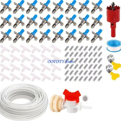 367A Rabbit Hutch Watering Kits Duckbill Nipples Drinker Spring Load Drinker Kits