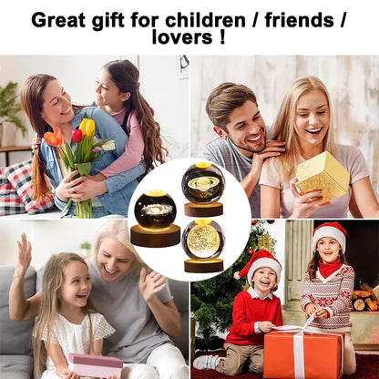 Crystal Ball Lamp Decorations Romantic Atmosphere Luminous Table Decorations Home Decoration Festive Atmosphere Good Things