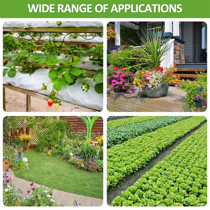 Garden Watering System 50M Drip Irrigation System Kits 4/7mm Blank Distribution Tubing Hose Automatic Irrigation Equipment