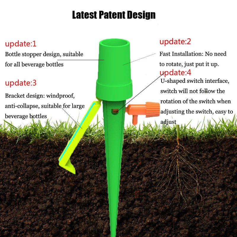Self-Watering Kit Automatic Waterer Drip Irrigation Indoor Plant Auto Watering Device Home Flower Garden Tool