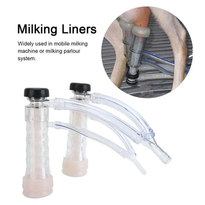 Portable Goat Milking Machine Kit - Milking Liners & Sheep Milker Accessories for Farms & Workshops