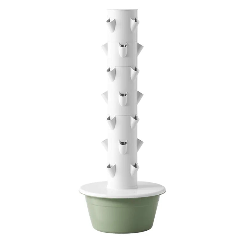 Hydroponic Growing System Garden Garden Indoor Balcony Vertical Tower Planters Soilless Culture Vegetable Grow Pot Kit DIY