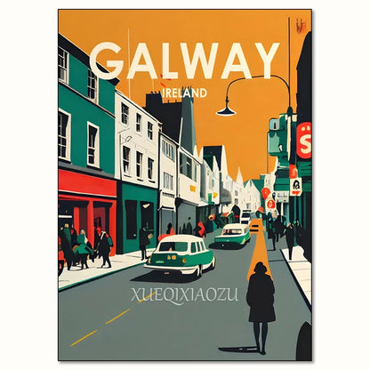 Urban Architecture Diamond Painting Kit Morocco Spain Street View DIY Full Round Mosaic Embroidery Home Decoration for Beginners