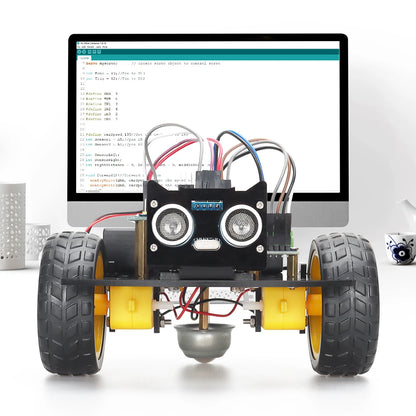 Smart Robot Kit for Arduino Programming Starter Learning Automation Robot Designer Educational Robotics Complete Kits with Codes
