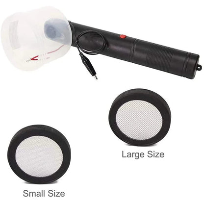 Flocking Kit Static Grass Applicator ABS Flocking Machine with Antislip Handle for DIY Scenic Modelling Diorama Scenery