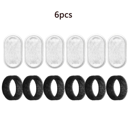 Pet Water Dispenser Filter Cat Water Fountain Filter Drinking Fountain Filter Cycle Filtering Easy To Clean