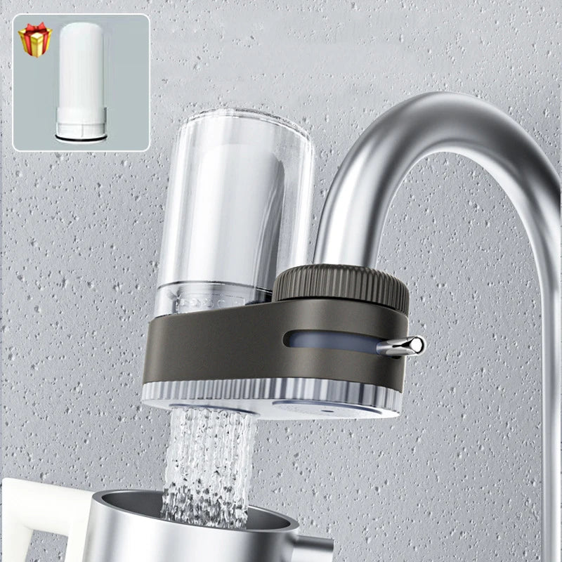 Tap Water Purifier Faucet Water Filter for Sink Kitchen Faucet Washable Ceramic Percolator Bathroom Filtration Purifie Sprayer