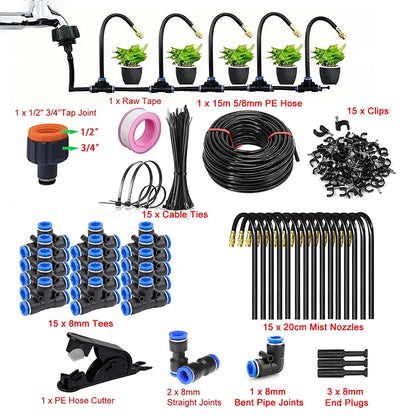 Universal Sprinkler Irrigation Watering Kits For Watering Vegetable , Flowers, Aquaculture, Cooling And Landscaping Irrigation