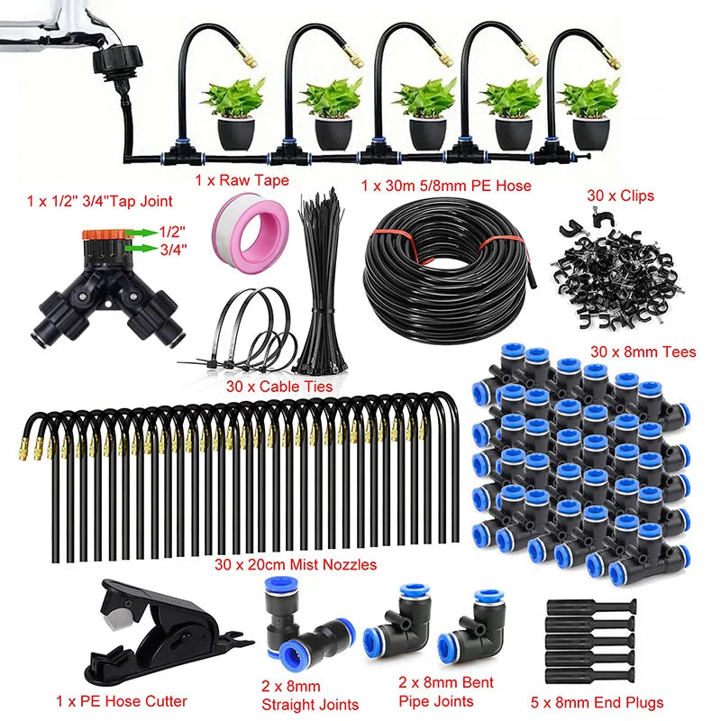 Universal Sprinkler Irrigation Watering Kits For Watering Vegetable , Flowers, Aquaculture, Cooling And Landscaping Irrigation