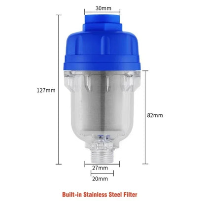 Gas Electric Water Heater Pre-filter Washing Machine Faucet Water Purifier Stainless Steel Cartridges Shower Head Scale Filter