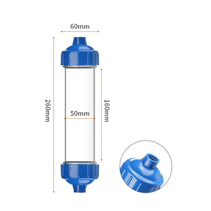 Water Purifier DIY Filter Material Bottle Removable Empty Shell Multifunctional PET Filter Tube Water Dispenser Accessories