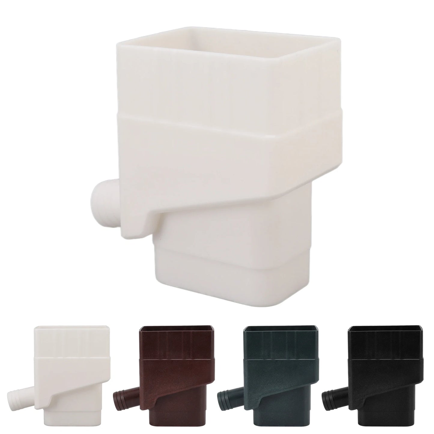 Rainwater Collection System Professional UV Resistant Downspout Diverter Kit for Outdoor Garden Lawn Rain Water Diverter Kit