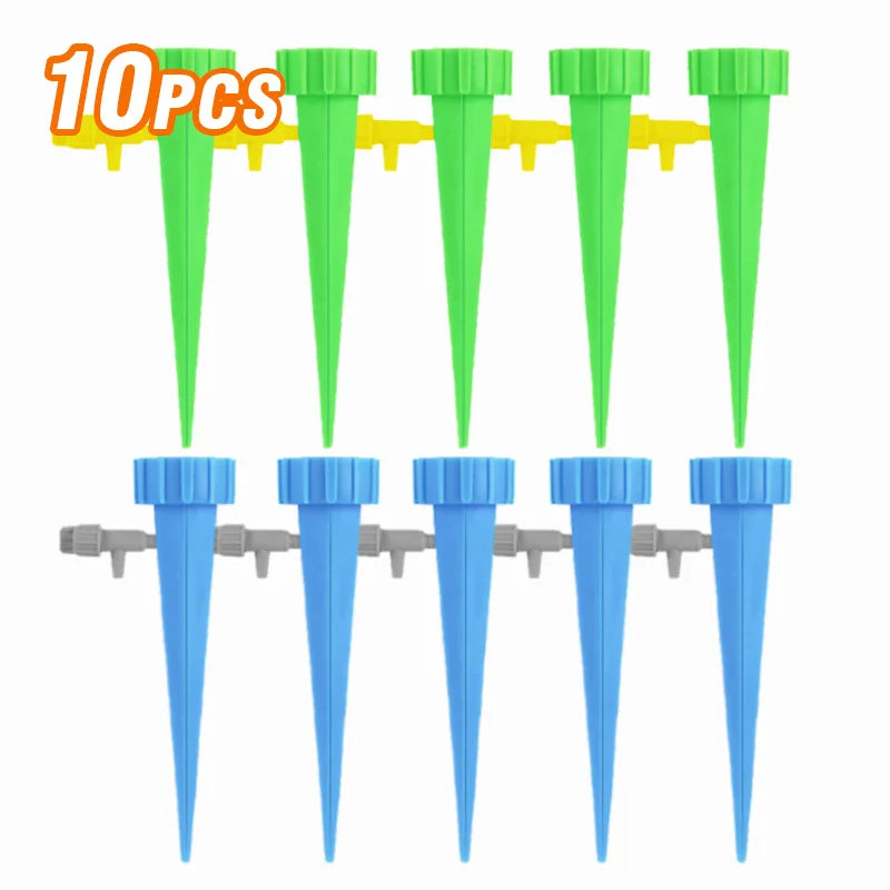 Drip Irrigation Kit For Pots Automatic Garden Plants Watering System Houseplants Waterer Greenhouse Flowers Adjustable Drippers