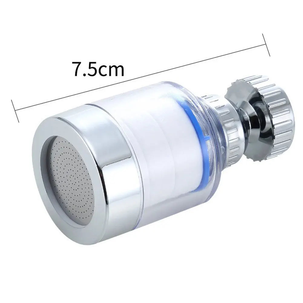 360 Degree Rotating Faucet Filters Bubbler Mount Anti-splash for Household Kitchen Bathroom Faucet Water Clean Filter Purifier