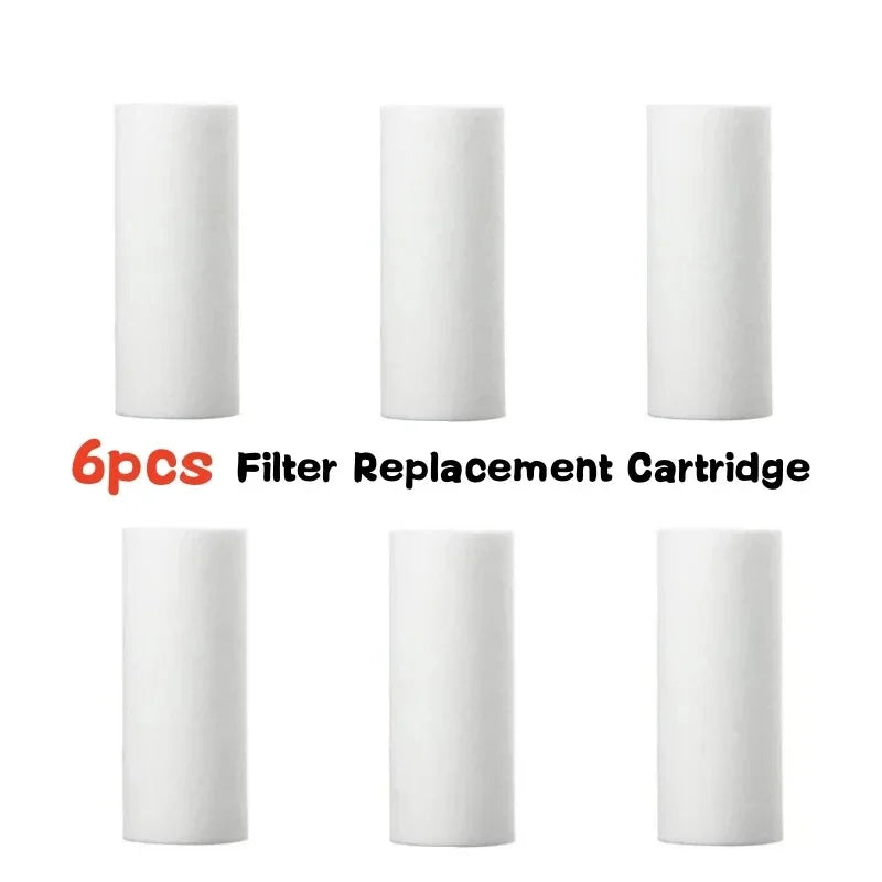 5'' PRE FILTER Water Filter Cartridge Washing Machine Filter with Adapter Bathroom Water Heater Toilet Household Purifier