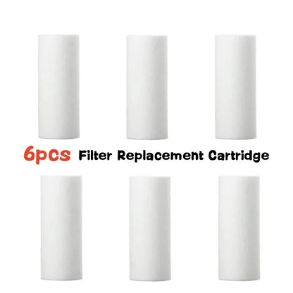 5'' PRE FILTER Water Filter Cartridge Washing Machine Filter with Adapter Bathroom Water Heater Toilet Household Purifier