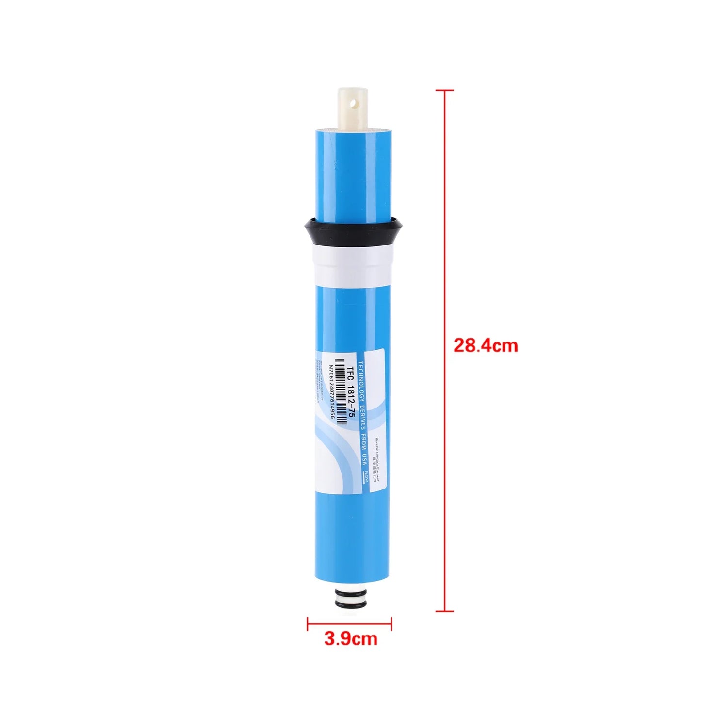 Reverse Osmosis Parts Water Filter Membrane Accessory ULP1812‑75GPD for Home  pool cleaner  pool filter pump