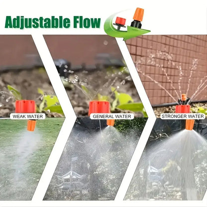 30 meter DIY Horticultural Drip Irrigation System Watering Set Automatic Flower Waterer Green Plant Adjustable Irrigation Sets