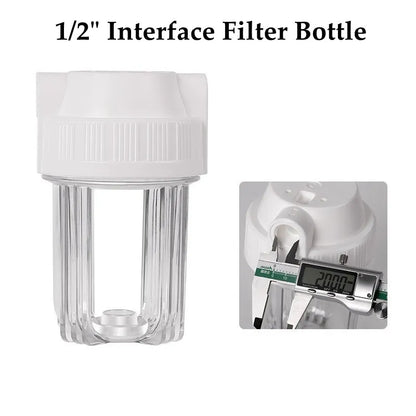 5 Inch Transparent Bottle Water Purifier Pre-filter Water Dispenser Primary Filter Bucket Water Purification Machine Accessories