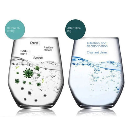 30PCS Faucet Filter Cartridge Kitchen & Bath Shower Tap Water Filter Clean Dual Cartridge PP Cotton Water Filter Unit