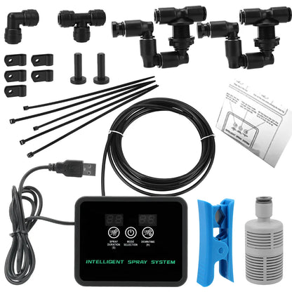 Automatic Watering System Touch Screen Garden Plant Sprayer Spray Irrigation System Kit