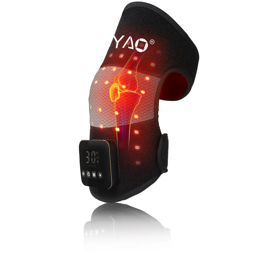 DGYAO Red Light Therapy Knee Massager for Men and Women Portable and Rechargeable