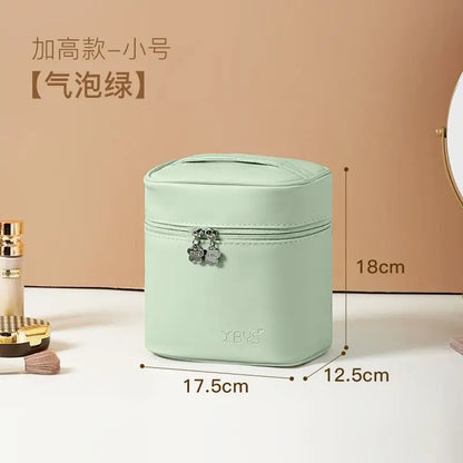 New Cosmetics Organizer Vertical Large-capacity Cosmetic Bag Deep Portable Handheld Waterproof Out Wash Storage Bag