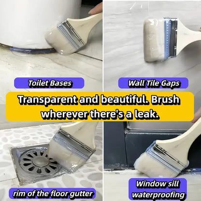 100/300g MultiFunctional Waterproof Sealant-Fast Drying,Strong Adhesion,Odorless and Transparent,Durable in High for Roof,Timber