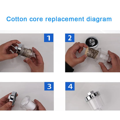 Water Purifier Filter Tap Universal For Kitchen Bathroom Shower Household Filter PP Cotton High Density Practical