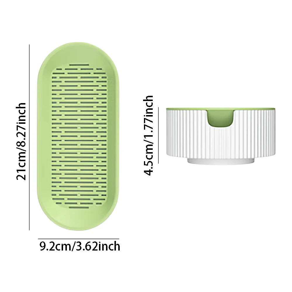 Cat Grass Growing Kit Hydroponic , Fast Germination Pet Grass Planter Plastic Tray Set for Cats