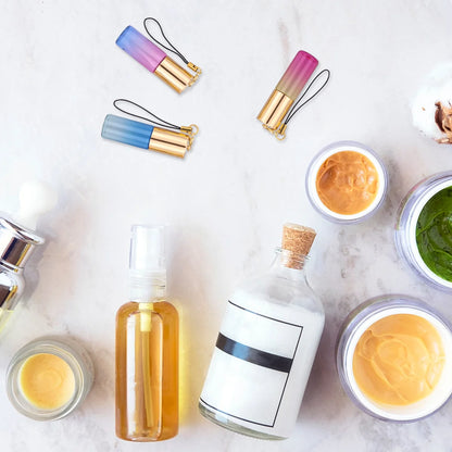 10 Pcs Color Perfume Bottles Mini Essential Oil Roller Travel Size Safe Perfume Bottle Health Use Practical Gift