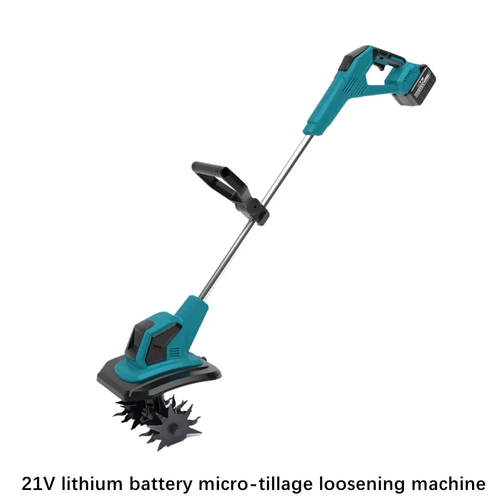 Garden Soil Loosening Machine, Micro Tillage Machine, Agricultural Soil Turning Machine, Electric Hoe Excavator for Farmland