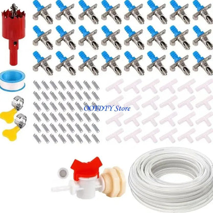 367A Rabbit Hutch Watering Kits Duckbill Nipples Drinker Spring Load Drinker Kits