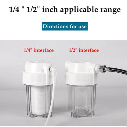 5 Inch Transparent Bottle Water Purifier Pre-filter Water Dispenser Primary Filter Bucket Water Purification Machine Accessories