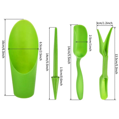4pcs/set,Transplantation Tool Kit for Garden Enthusiasts Perfect for Various Gardening Tasks Including Succulent Planting