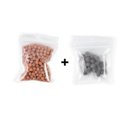 1pc Filtered Shower Head ABS High Pressure Water Saving Spray Handheld Clear Showerheads with With Filter Beads for Bathroom